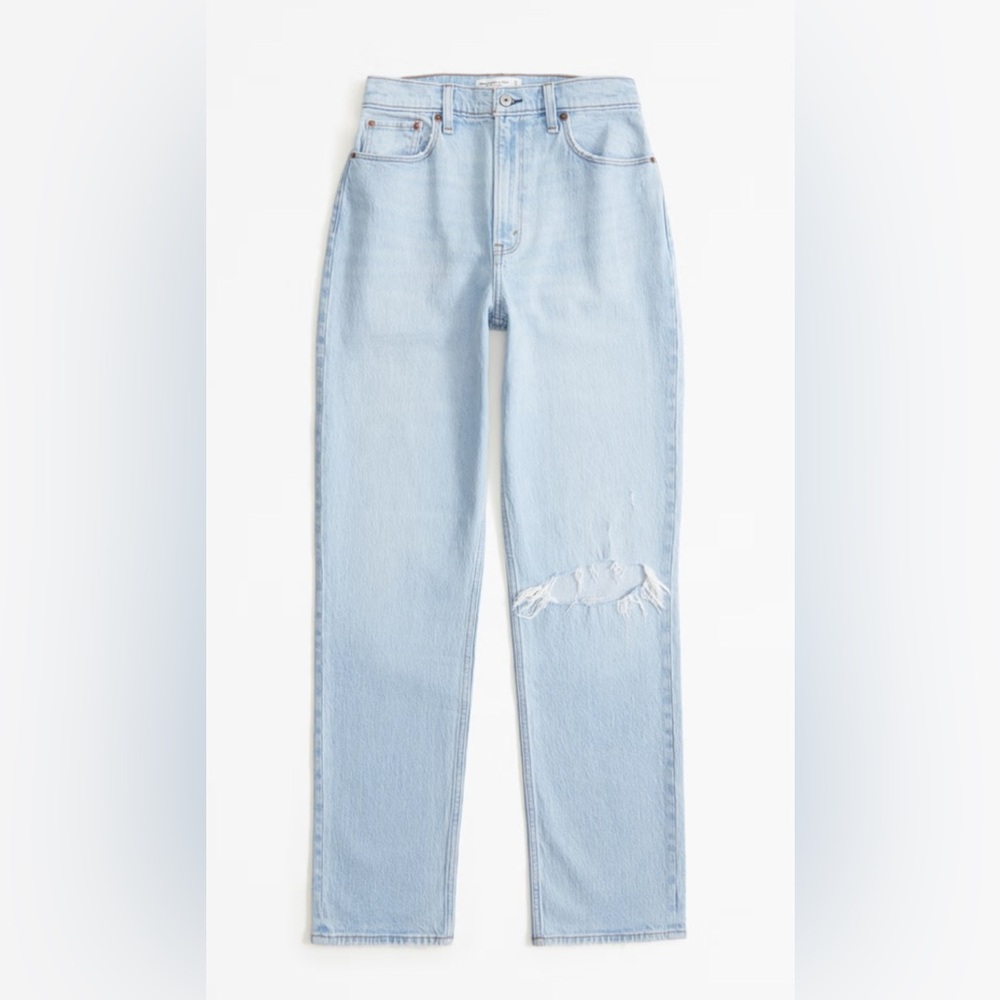 Curve Love Ultra High Rise 90s Straight Jean (Short length)